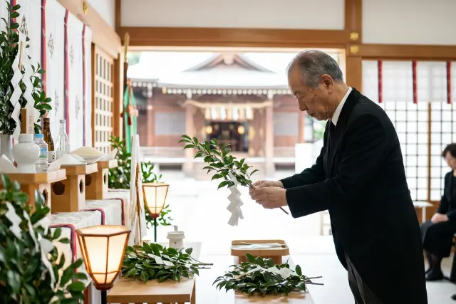 玉串奉奠（たまぐしほうてん）の作法