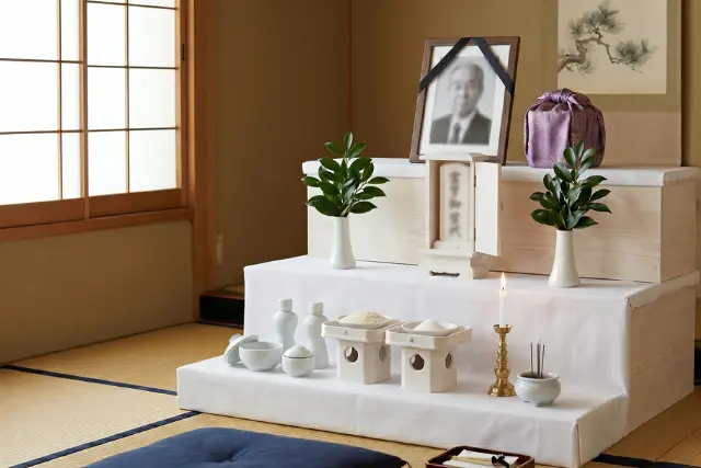 神式の飾り方（仮霊舎）