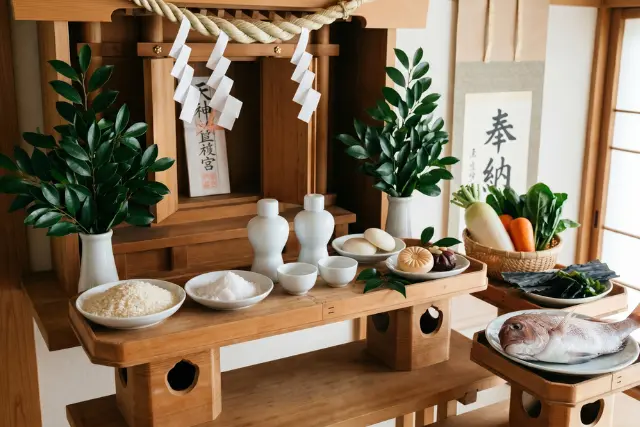 神道のお供え物
