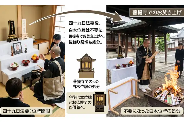 祭壇の処分について
