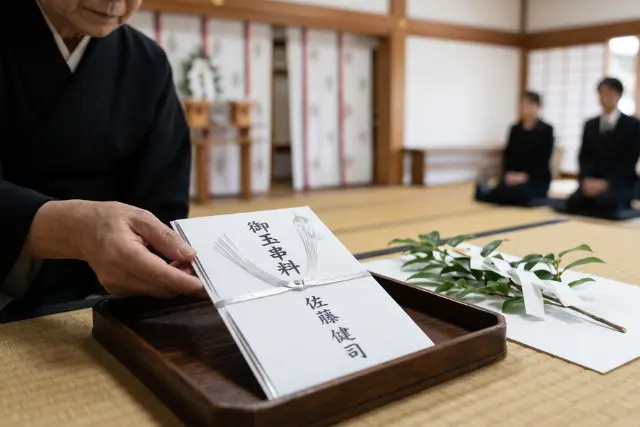 香典ではなく、玉串料を用意する