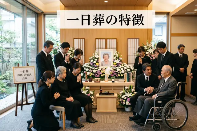 一日葬の特徴