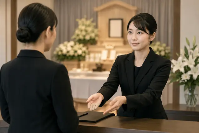 受付係が厳守すべき葬儀の服装・身だしなみと丁寧な言葉遣い
