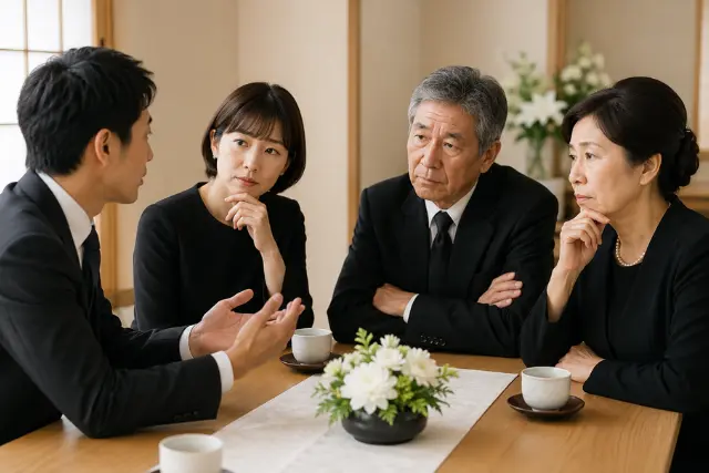 しきたりや伝統を重んじる親族との話し合い