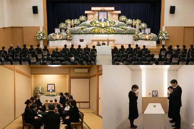 葬儀の種類と参列範囲
